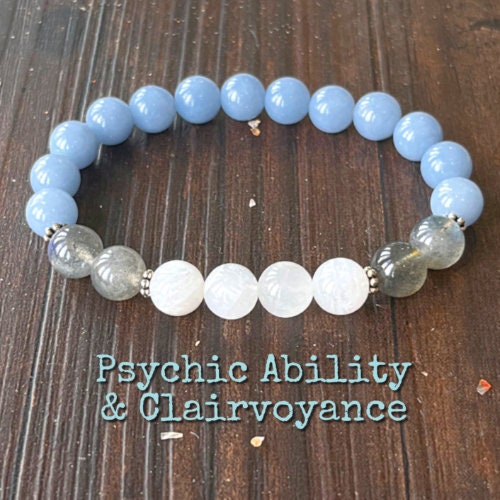 Psychic Ability & Clairvoyance Wrist Mala  //  Heightening the Energy of the Upper Triangle of Chakras - Developing our Intuition